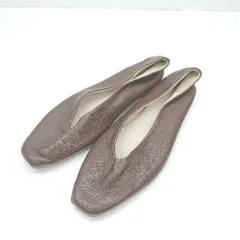 ◇ Θ LEPSIM レプシィム フラットシューズ サイズM ブラウン レディース E  【1502030027495】