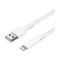 【新品・7営業日以内発送】オウルテック OWL-CBA4LA15-WH 断線に強く柔らかい Lightningケーブル 1．5m ホワイト OWLCBA4LA15WH【沖縄離島販売不可】