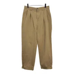 Polo by Ralph Lauren ポロ ラルフローレン 2タック チノパンツ ポロチノ ベージュ(メンズ W32 L30)中古 古着 V0635