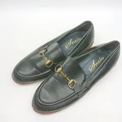 ◇ Θ SESTO セスト ローファー サイズ22.5 ブラック系 レディース E  【1412090032530】