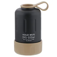 345~500ml用 HOLD NQ-0002 ブラック 500ml 345ml MUG ホルダー ペットボトル ステンレス ベストコ