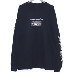 未使用 TRAVIS SCOTT CACTUS JACK FOR FRAGMENT LOGO L/S T-SHIRT Lサイズ ブラック
