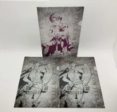 【まとめ売り】 進撃の巨人 リヴァイ エルヴィン クリアファイル セブンイレブン 3点セット