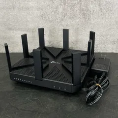【中古】TP-Link WiFi無線LANルーターArcher C5400 Amazon | TP-Link WiFi 無線LAN ルーター 1625 + 1625 + 750Mbps