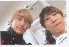 Snow Man 18年セルフィー企画 佐久間大介/渡辺翔太 公式写真 *1枚