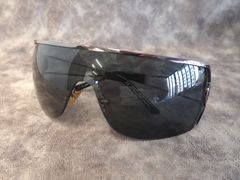 美品 ポリス POLISE サングラス ワンレンズ グレー系