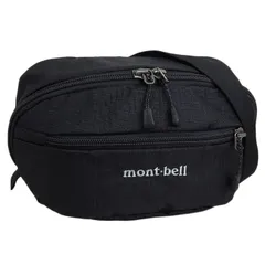 [モンベル] バッグ メンズ レディース ショルダーバッグ ボディバッグ ウエストバッグ デルタガセットポーチ Mサイズ 1.3リットル 1123764 (ブラック (BK)/ブラック) [ブラック (BK)]