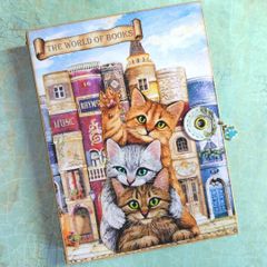 ヴィンテージ猫 ジャンクジャーナル おすそ分けファイル 紙もの