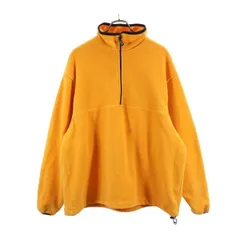 ウールリッチ 長袖 ハーフジップ フリースジャケット XL オレンジ系 WOOLRICH メンズ 古着 【231123】のサムネイル