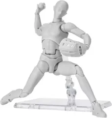 【中古】フィギュア S.H.Figuarts ボディくん -スポーツ- Edition DX SET (Gray Color Ver.)