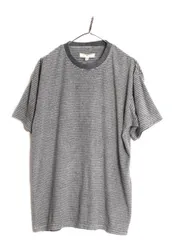 【お得なクーポン配布中!】 90s ジョセフ アブード ボーダー パイル Tシャツ メンズ L / 90年代 オールド JOSEPH ABBOUD 半袖Tシャツ サーフ タオル生地 起毛 カナダ製のサムネイル