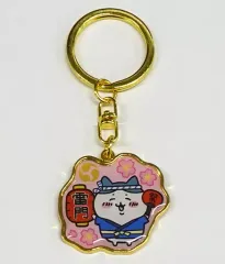 【中古】雑貨 ハチワレ(雷門) ダイカットキーホルダー 「ちいかわ なんか小さくてかわいいやつ」 東京限定