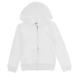 ☆ 001.ホワイト ☆ 150cm ☆ 8.4オンス ジップアップライトパーカー キッズ パーカー キッズ ジュニア パーカ ジップアップ ジップアップライトパーカー スエット フーディー プルオーバー スウェット ルームウェア