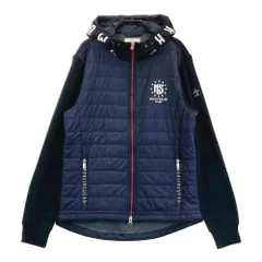 サイズ：LL MUNSING WEAR マンシングウェア  中綿切替 ジップパーカー  ブラック系 [240101425264] ゴルフウェア レディース ストスト