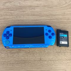 ☆【通電未確認】PSP3000 限定色 スカイブルー マリンブルー 【ゲーム機本体】【1】