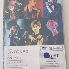 Amazon.co.jp: on eST (Blu-ray通常盤) : SixTONES: DVD