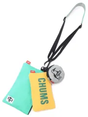 チャムス CHUMS アウトドア 3Pショルダーポーチ スウェットナイロン 3P Shoulder Pouch Sweat Nylon ショルダーバッグ ポーチ 小物入れ 長財布 コインケース  CH603625 N060 NVBD/TMT