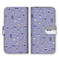 iPhone14Pro ケース 手帳型 アイフォン14 プロ スマホケース サカバンバスピス バスピス 魚 可愛い かわいい シュール イラスト ゆるい パターン  カラー02