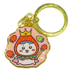 【中古】雑貨 ハチワレ(あまおう) ダイカットキーホルダー 「ちいかわ なんか小さくてかわいいやつ」 福岡限定