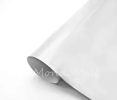 IlMondoMall シェルホワイト パールホワイトのような色合い グロス調 152x035cm( シェルホワイト(グロス),  152x035cm)