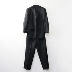 メンズ Paul Smith ポールスミス ZIGNONE社 SUPER100's シングル パンツスーツ S■ダークグレー セットアップ【2400014547054】のサムネイル