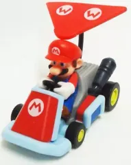 【中古】ミニカー 1.マリオ スーパーカイトモデル 「サントリーコーヒーボス マリオカート7 プルバックカーコレクション」 2012年 サントリーキャンペーン品