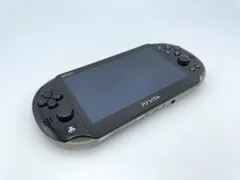 PS VITA カーキ/ブラック PCH-2000 ZA16 中古品 PlayStation Vita Wi-Fiモデル PCH-2000ZA16 カーキ/ブラック