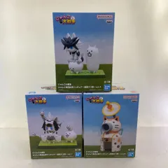 03w17339 にゃんこ大戦争 プライズフィギュア 未開封 3点セット にゃんこ軍団出陣フィギュア 超極ネコ祭 Vol.1/2/4