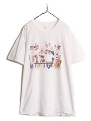 コピーライト有80sUSA製シングルステッチ Amado PenaアートTシャツ 