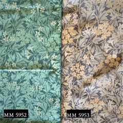 1柄単位切売 ウィリアム・モリス カーテン生地 ジャスミンJasmin 川島織物 生地巾140cm x0.4m