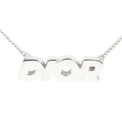Dior HOMME ディオールオム 近年モデル ロゴ プレート ネックレス N1027HOMST D990 SV Ag 925 Silver シルバー ジュエリー アクセサリー シルバー ドイツ製 ブランドのサムネイル