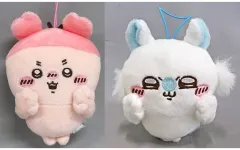 【中古】キーホルダー 全2種セット 古本屋・モモンガ マスコット 「ちいかわ なんか小さくてかわいいやつ」