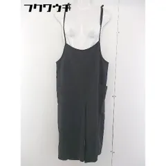 ◇ merlot メルロー ノースリーブ サロペット ダークブラウン レディース  【1109090017925】のサムネイル
