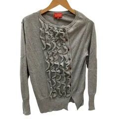 新品未使用 ヴィヴィアンウエストウッド ニットカーディガン フード グレー 変形 2025年最新】Vivienne Westwood レディース カーディガン