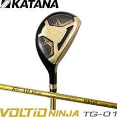 KATANA GOLF カタナゴルフ VOLTIO NINJA ボルティオ ニンジャTG-01 ユーティリティ　TOUR AD VJ-5F カーボンシャフトのサムネイル