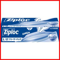 60枚入 L フリーザーバッグ 【大容量】ジップロック