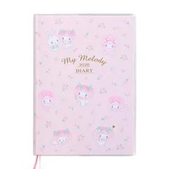 サンリオ(SANRIO) B6ダイアリー（ブロックタイプ） 2026 マイメロディ 紙10月はじまり 手帳 スケジュール帳 手帳 日記 スケジュール帳 623423 [マイメロディ]