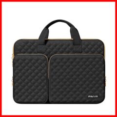 [Special Offer] MOSISO 360 Protective PC Case, 16-inch, 15-15.6-inch Laptop Bag, Compatible with MacBook Air 15 M4 M3 M2/Pro 16 M4 M3 M2 M1, 2 Pockets, Handle & Belt, Square, Quilted