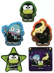 【中古】シール・ステッカー ハンギョドン＆ケロケロケロッピ＆ポムポムプリン ダイカットステッカー 「Happyくじ Sanrio characters HALLOWEEN 2024」 ダイカットステッカー賞