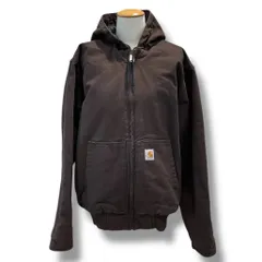 carhartt カーハート WASHED DUCK INSULATED ACTIVE JACKET アクティブジャケット ダック地 1202ヘヴィーウェイトコットン ダークブラウン サイズS メンズ 冬 ゴーゴー古着久喜倉庫店 鴻587T