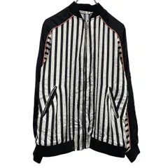 Stradivarius ジャケット S ブラック ホワイト ボーダー レディース ブルゾン フルジップ ライトアウター 古着卸 アメリカ仕入 a610-7662のサムネイル