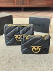 【今日特価】(PINKO) クラシック ブラック＆ゴールド 送料無料 在庫限定セール価格！-MM輸入1
