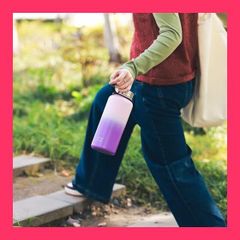 ★スタッフおすすめ！売れ筋★水筒 1000ml 子供 直飲み 保温保冷 真空断熱 ボトル ステンレス ウォーターボトル 持ち運び パープル BOTTLE BOTTLE
