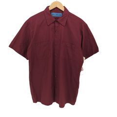 シンタス CINTAS 80-90s USA製 半袖ワークシャツ チカ―ノ メンズ Lのサムネイル