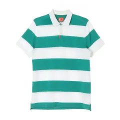 M Nike(ナイキ） 緑 ラグビー 半袖 ポロ カラー Tシャツ