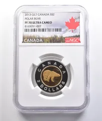 ★NGC★最高鑑定★2021 カナダ 20ドル ティラノサウルス PF70 FR NGC鑑定PF70・100カナダドル版】カナダのウナとライオン 10