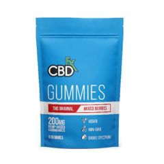 CBD グミ／200mg CBDfx 1粒CBD25mg 8個 ★MIXED BERRY：ミックスベリー　№2