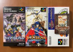 美品◇激レア◇ 任天堂  ファイアーエムブレム『紋章の謎・聖戦の系譜・トラキア776』スーパーファミコン