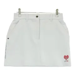 サイズ：S LPFG ルシアン ペラフィネ  ストレッチスカート  ホワイト系 [240101477531] ゴルフウェア レディース ストスト