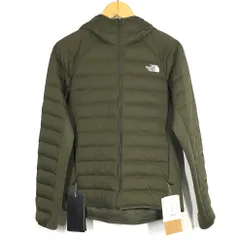【倉吉店】THE NORTH FACE | ザ・ノースフェイス 中綿ジャケット Red Run Hoodie レッドランフーディ NYW82173 カーキ サイズ：L 【111】のサムネイル